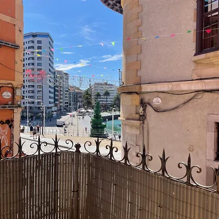 Apartamento La Vicaría de Cimadevilla - Apartamento con terraza